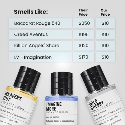 10 Scents. 1 Affordable Price.