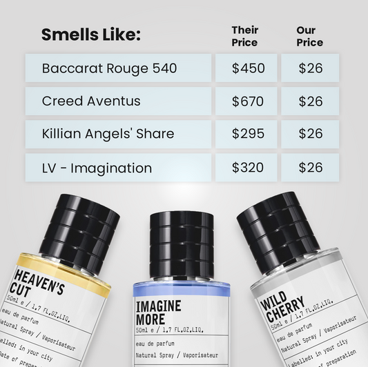 6 Scents. 1 Affordable Price. l