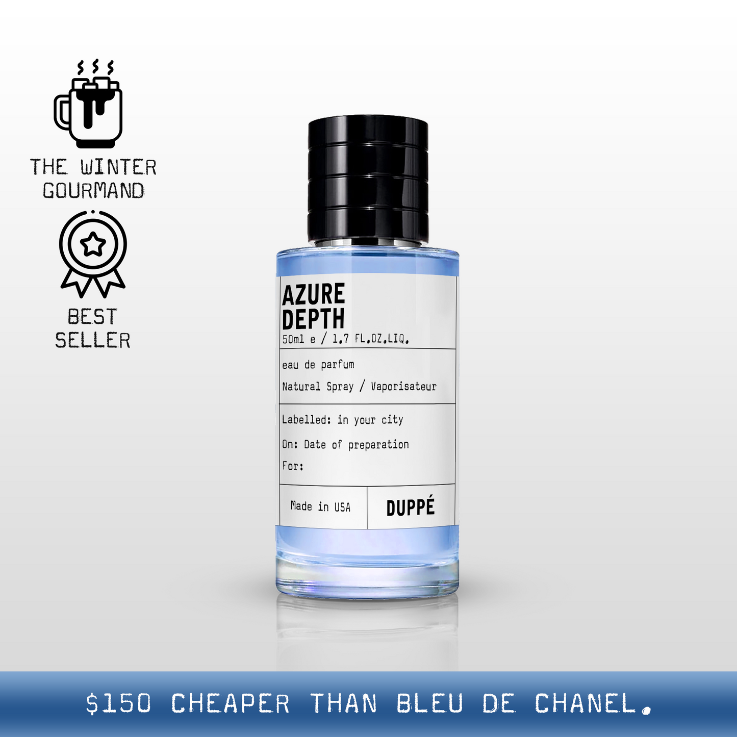 "...smells like Blue de chanel” - 20 ml sample