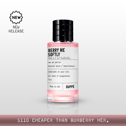 "...smells like Burberry Her"