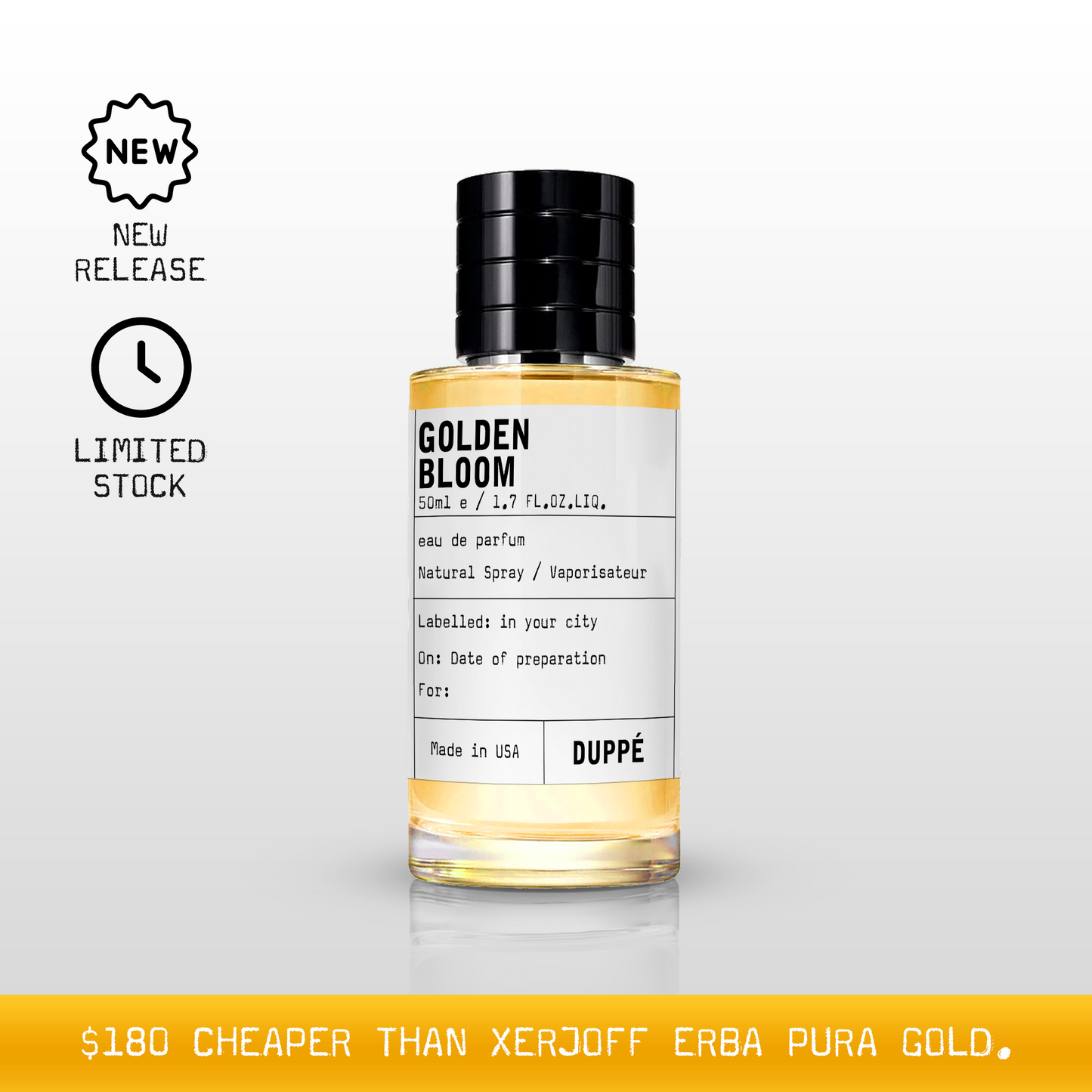 "...smells like Xerjoff Erba Pura Gold” - 20 ml sample