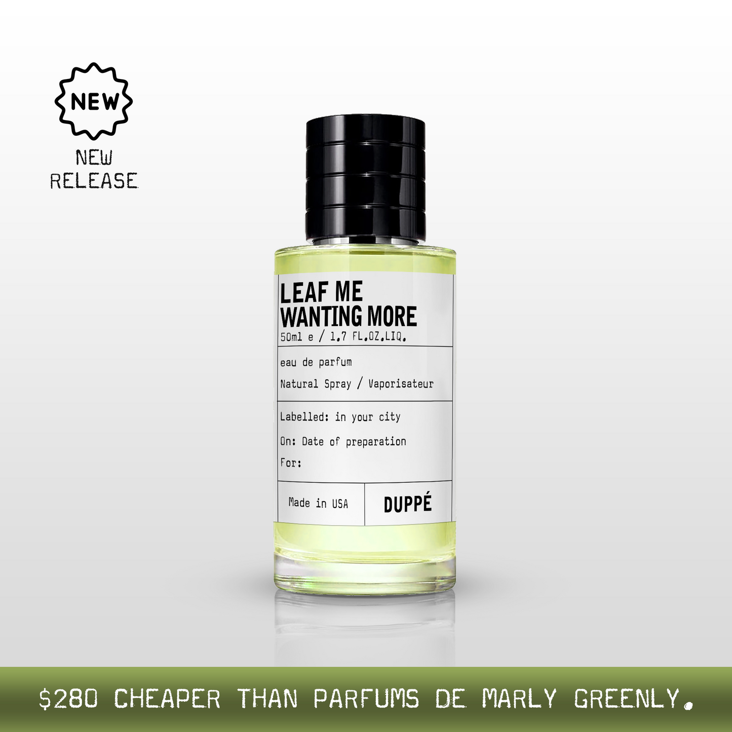 "...smells like Parfums De Marly Greenly" - 20 ml sample