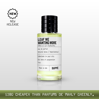 "...smells like Parfums De Marly Greenly" - 20 ml sample
