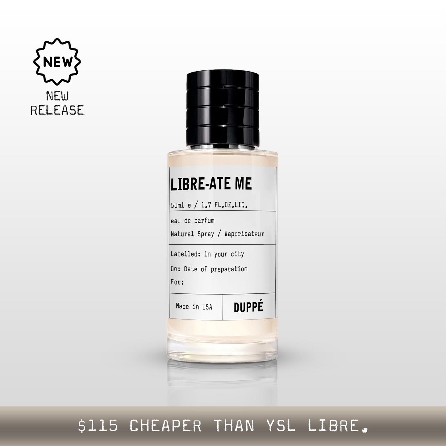 "...smells like YSL libre"