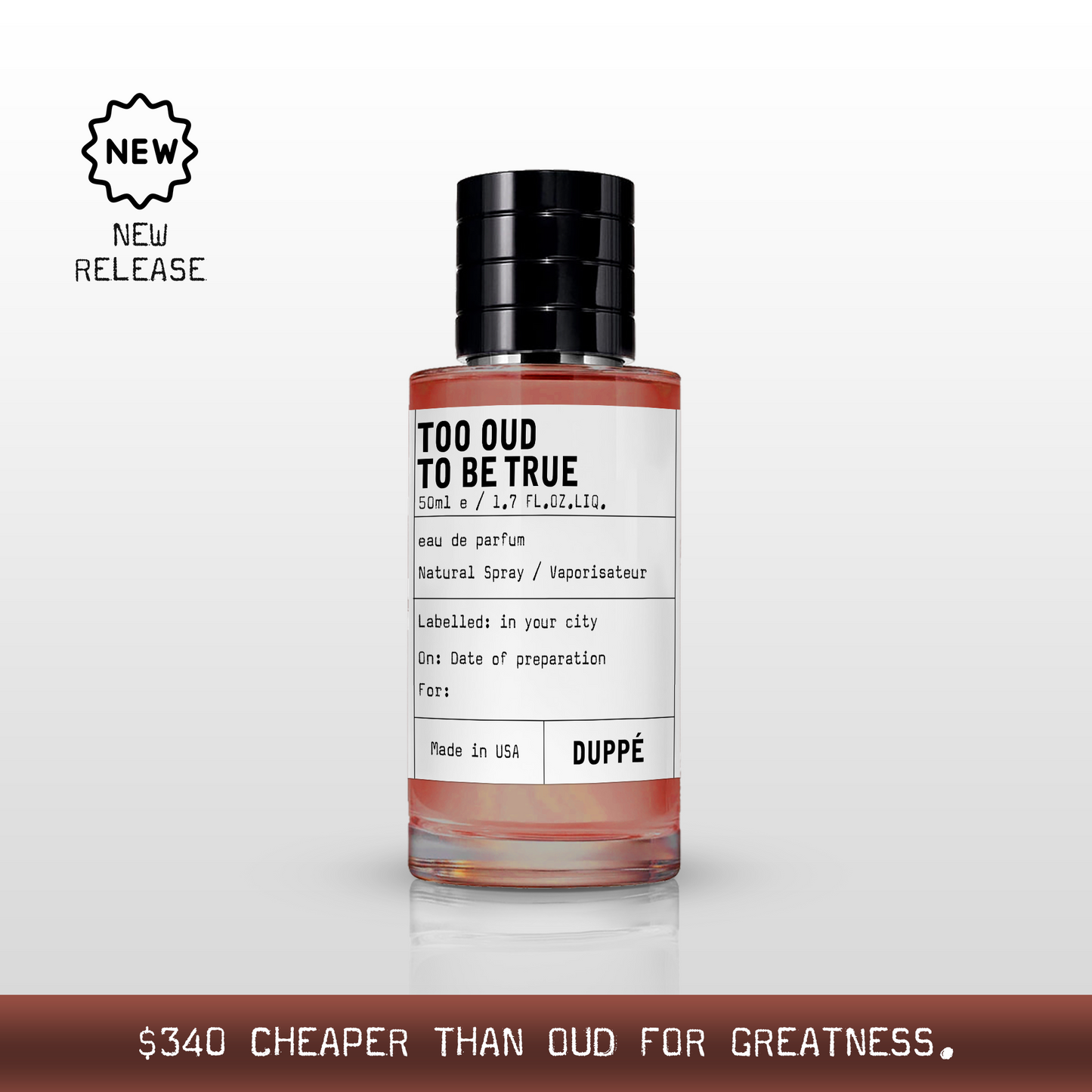 "...smells like oud for greatness" - 20 ml sample