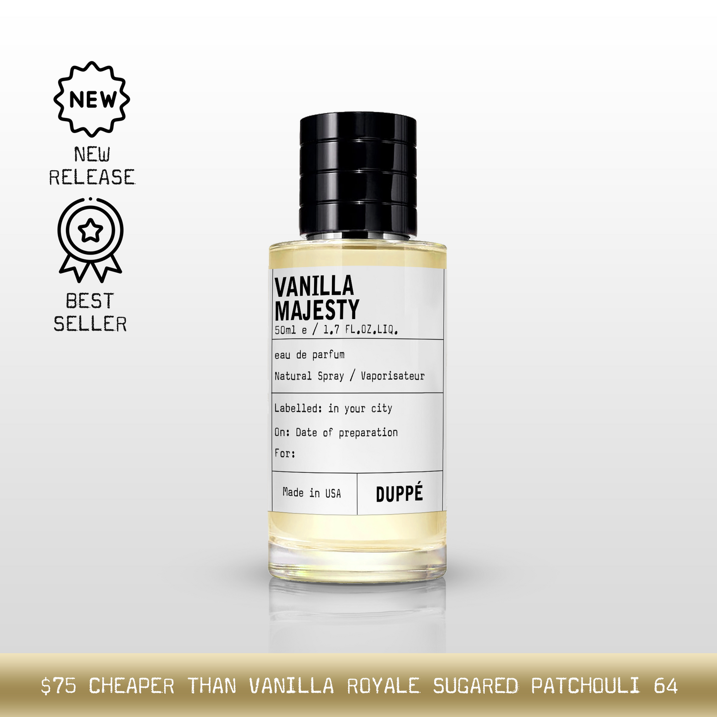 "...smells like Vanilla Royale Sugared Patchouli 64" - 20 ml sample