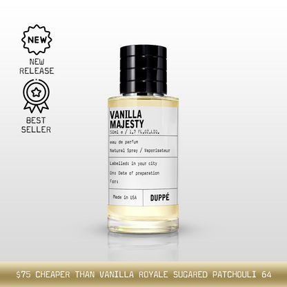 "...smells like Vanilla Royale Sugared Patchouli 64" - 20 ml sample