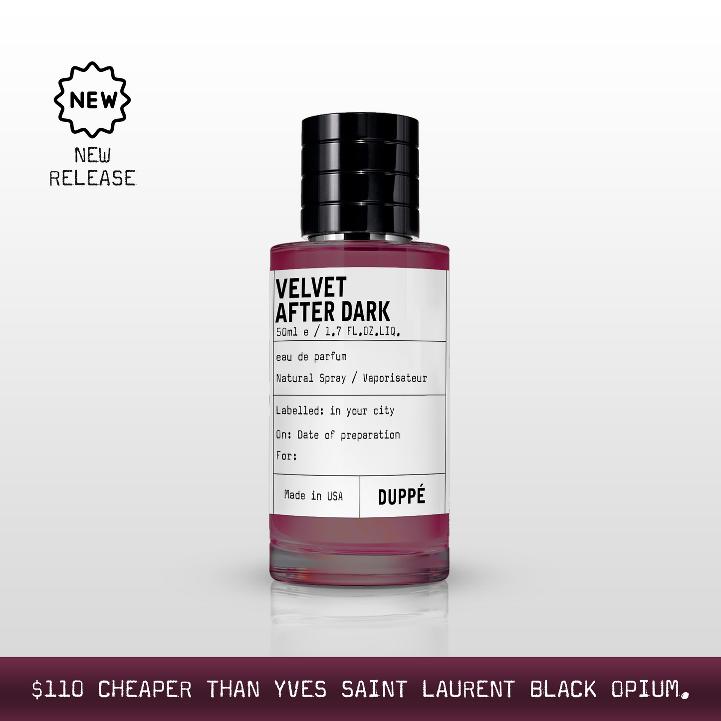 "...smells like YSL Black Opium"